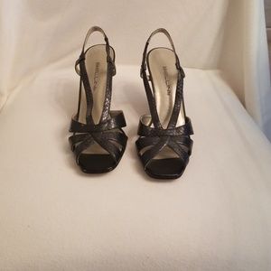 Genuine snake skin upper Bellini shoes